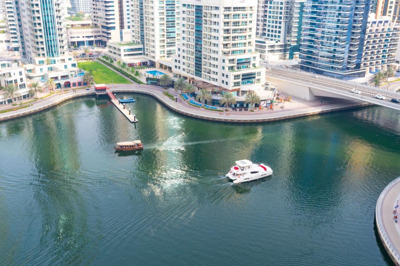 迪拜Luxury Escapes - Full Marina View Luxury 2Br - Park Island Sanibel公寓 外观 照片